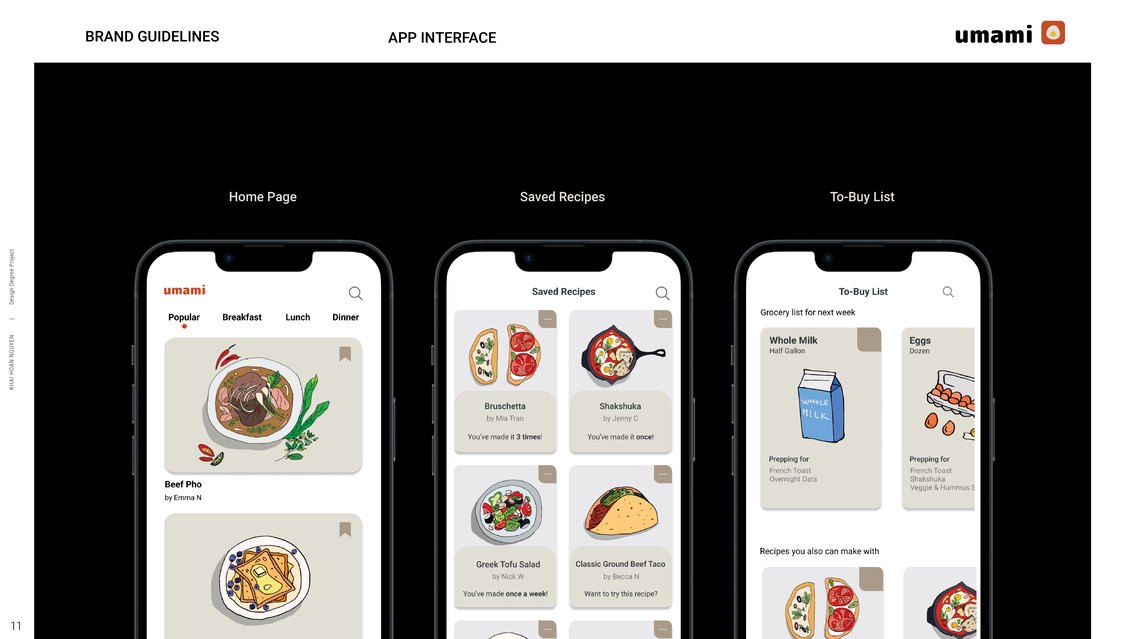 Brand guidelines: app interface screens in context