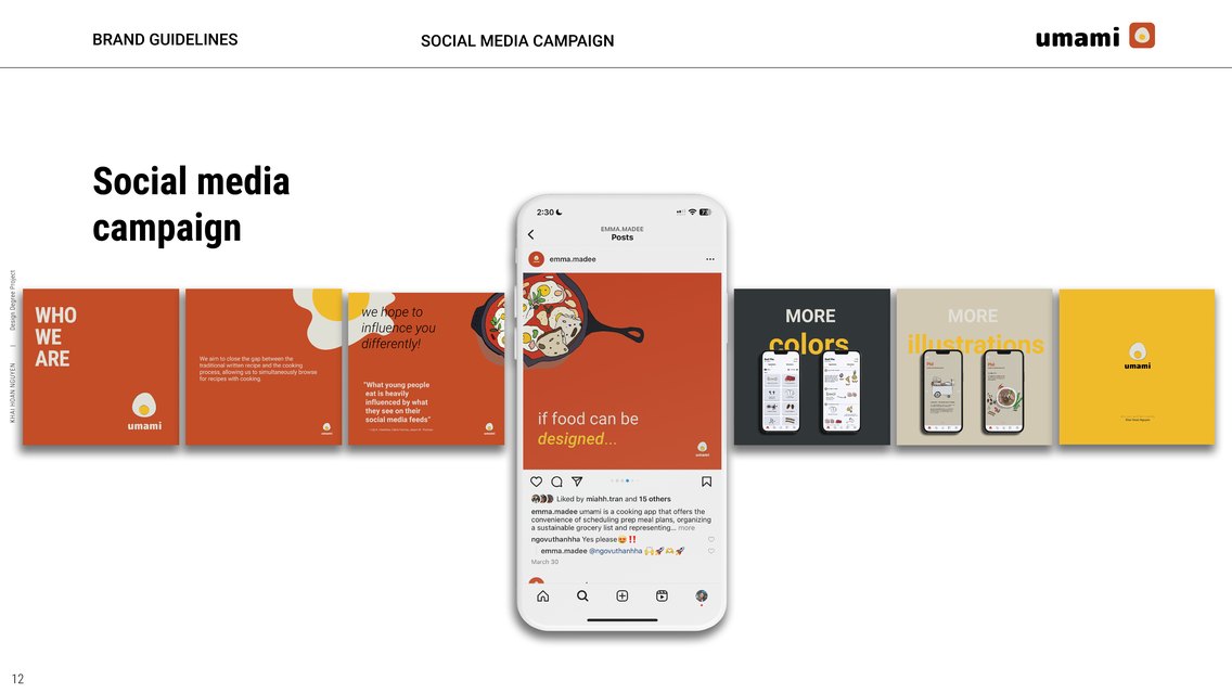 Brand guidelines: social media campaign