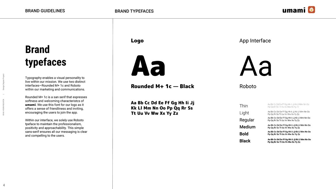 Brand guidelines: brand typefaces