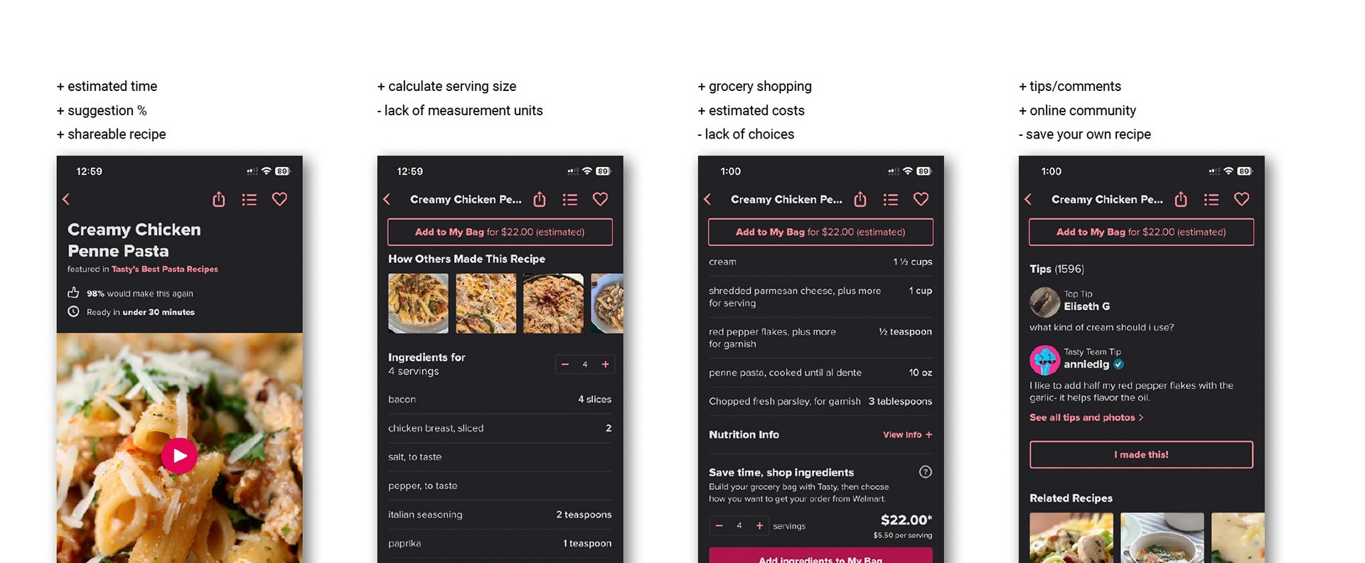 Paid subscription recipe apps compared side by side